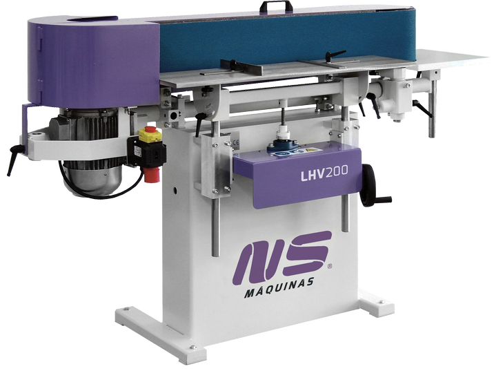 Máy mài đai ngang và đứng NS Maquinas LHV200