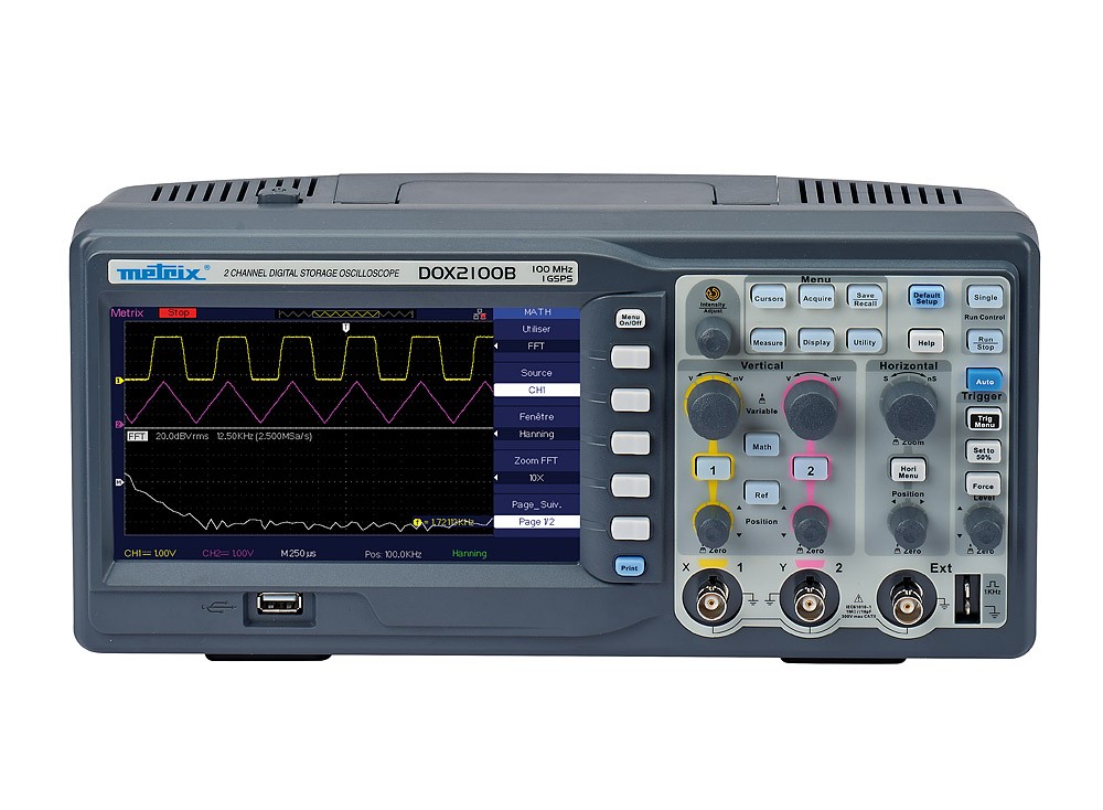 Máy hiện sóng Metrix DOX2000B seri - Ảnh 3