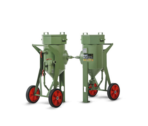 Máy phun hạt mài di động, điều khiển thủ công Contracor BlastRazor Z-25 / Z-50