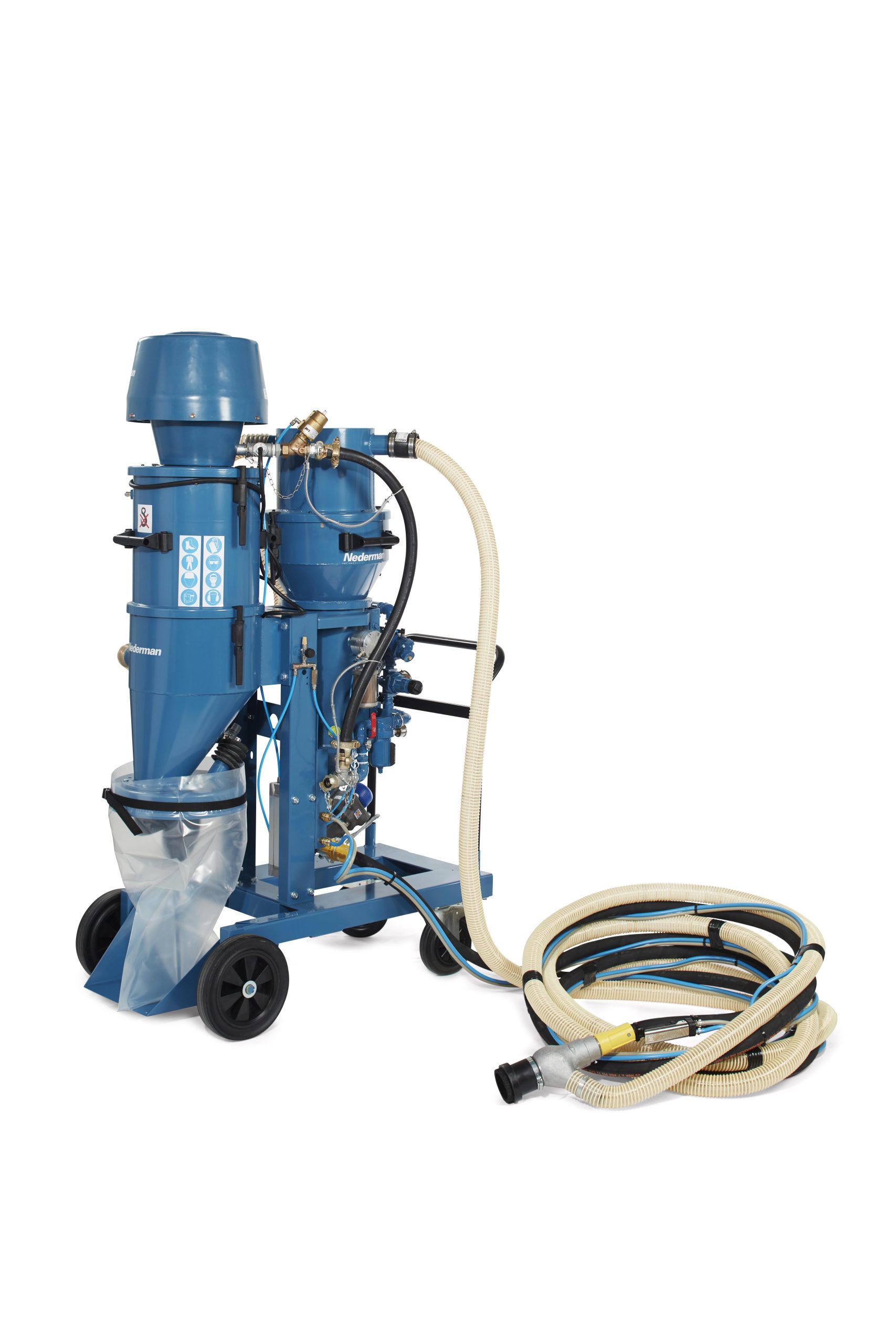 Máy phun hạt mài Nederman 418A