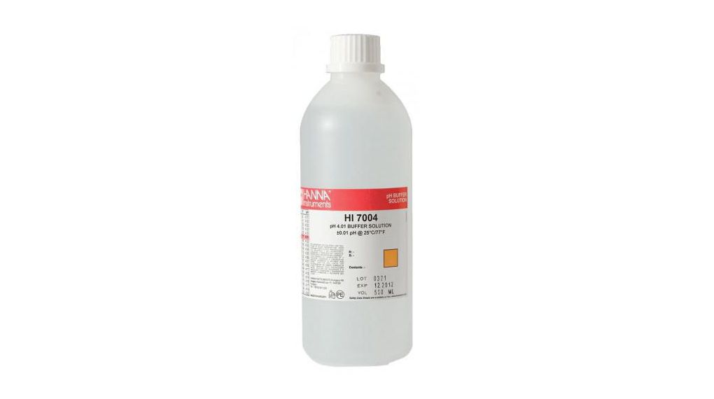 Dung Dịch Hiệu Chuẩn pH 4.01, Chai 500mL HI7004L - Ảnh 2