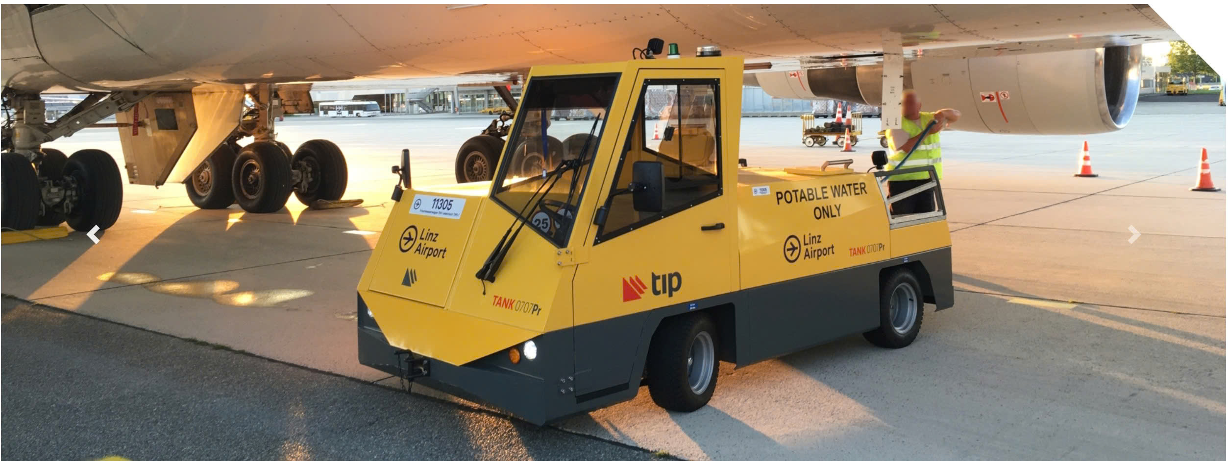 ORE Tips tại sân bay Linz